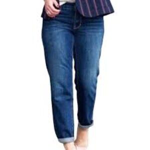 Talbots Women's Straight Leg Jeans - Blue